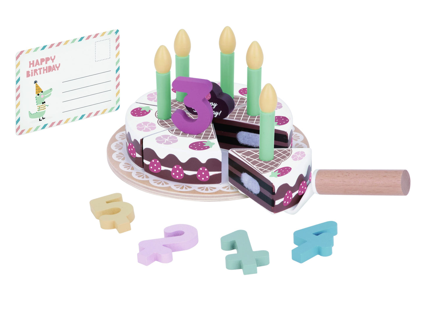 משחק עוגת יום הולדת Tooky Toy - דוארט | DoArt