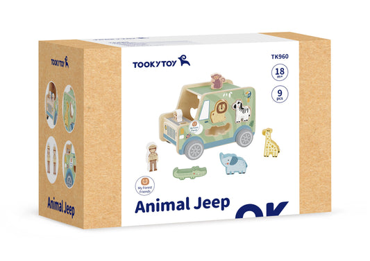 ג'יפ החיות Tooky Toy - דוארט | DoArt