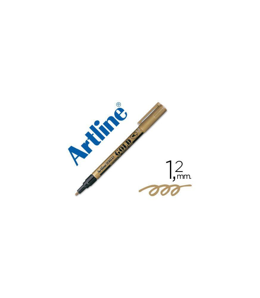 טוש מטאלי זהב 1.2 מ"מ - ARTLINE 990XF - דוארט | DoArt