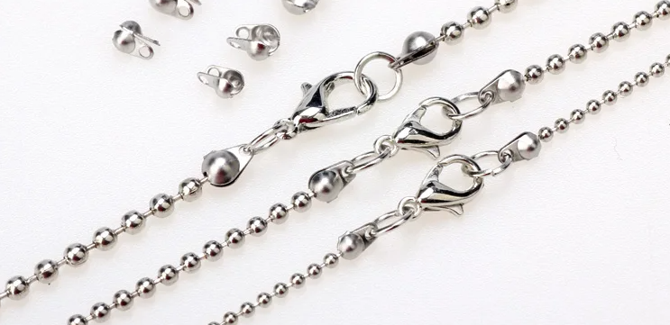 סופית צדפה לשרשרת דיסקית 1 מ"מ ציפוי ניקל - דוארט | DoArt