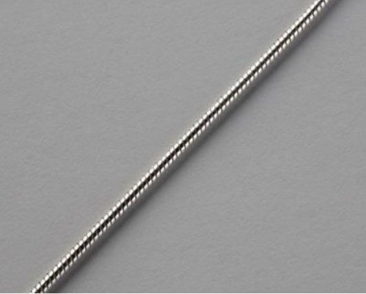 שרשרת נחש מג'יק 1 מ"מ Silver 925 - דוארט | DoArt
