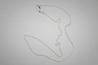 שרשרת רולו 1 מ"מ עם סוגר Silver 925 - דוארט | DoArt