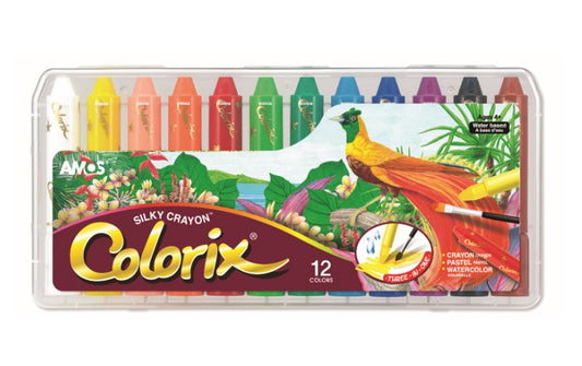 צבעי קולוריקס סט 12 צבעים - AMOS - דוארט | DoArt