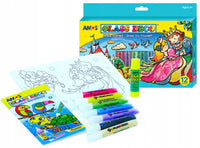צבעי חלון סט 12 גוונים Amos Glass Deco - דוארט | DoArt