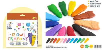 12 צבעי קריון - ינשופים AVENIR Haku Yoka - דוארט | DoArt