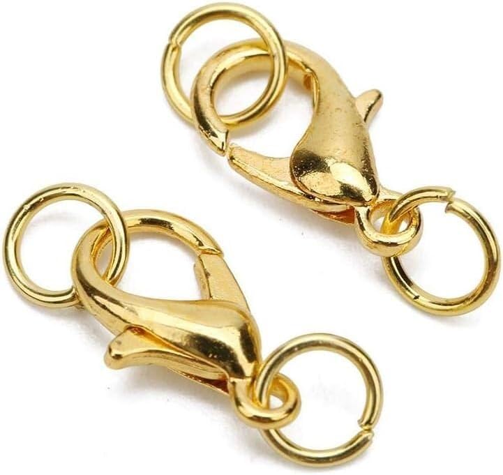 סוגר טיפה 14 מ"מ + לולאות ציפוי Gold Plated - דוארט | DoArt