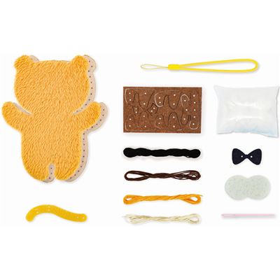 ערכה לתפירת בובת קישותיק - נמר (15 סמ) AVENIR - דוארט | DoArt