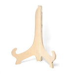 מעמד עץ לצלחת - בינוני 16X28 ס