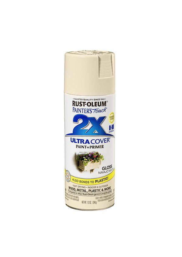 ספריי צבע 2X - אבן מבריק 249099 GLOSS NAVAJO WHITE - דוארט | DoArt