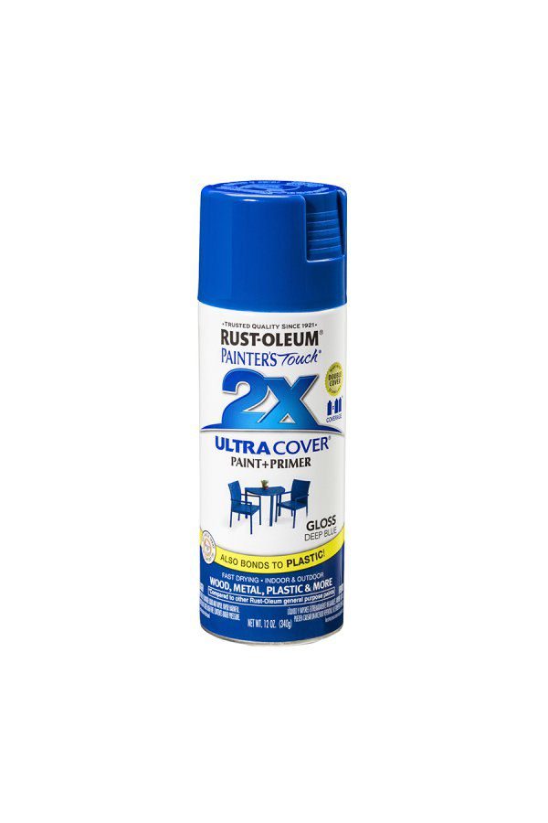 ספריי צבע 2X - כחול עמוק מבריק 249114 GLOSS DEEP BLUE - דוארט | DoArt