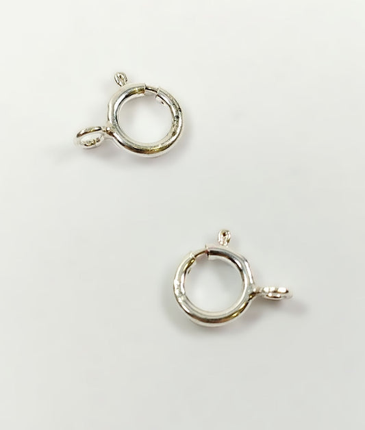 3 סוגרי ספרינג 5 מ"מ Silver 925 - דוארט | DoArt