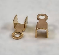 סופית ח מתקפלת בלחיצה 3 מ"מ ציפוי Gold Plated - דוארט | DoArt