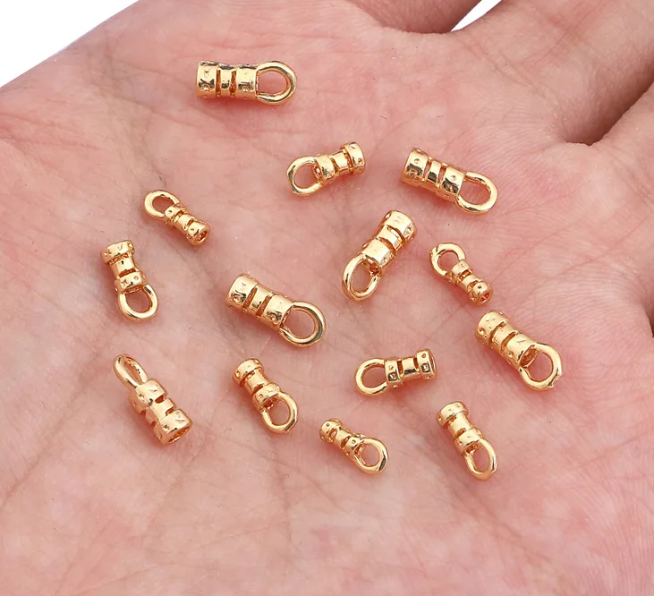 סופית מעיכה צינור פסים 3 מ"מ ציפוי Gold Plated - דוארט | DoArt