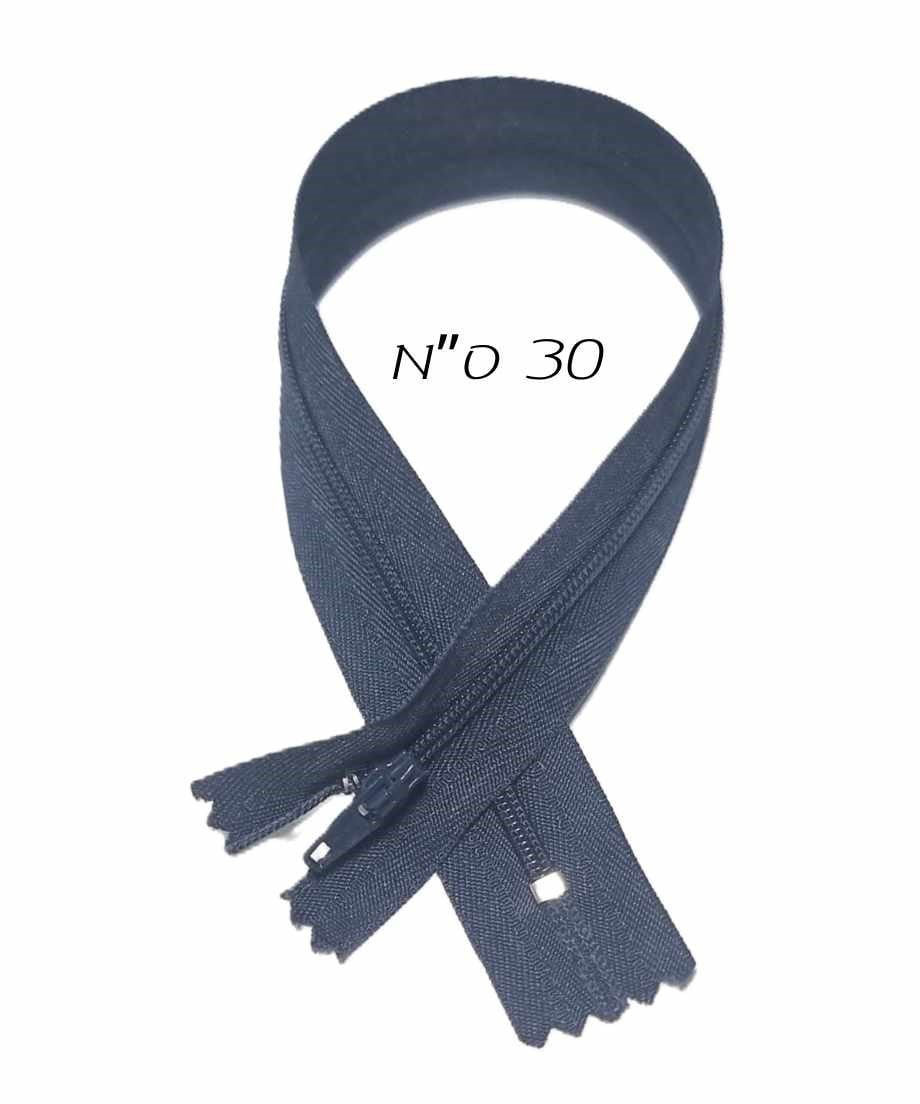 רוכסן רגיל כחול כהה - 30 ס"מ - דוארט | DoArt