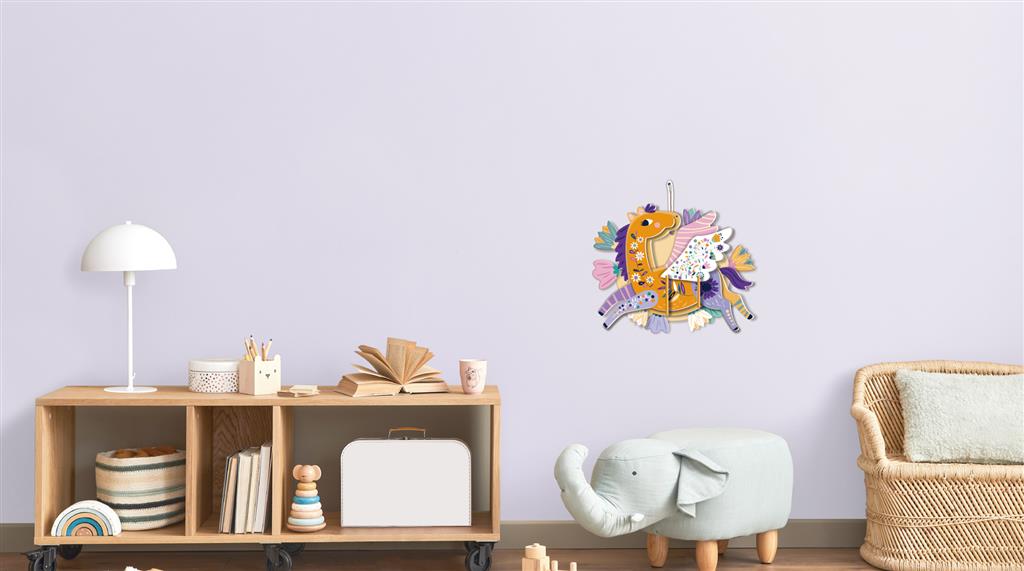הרכבת תמונה 3D בחלקים משתלבים - פגסוס AVENIR - דוארט | DoArt