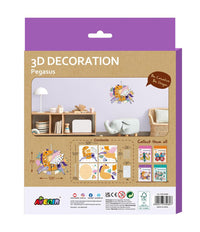 הרכבת תמונה 3D בחלקים משתלבים - פגסוס AVENIR - דוארט | DoArt