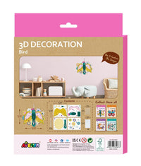 הרכבת תמונה 3D בחלקים משתלבים - ציפור AVENIR - דוארט | DoArt