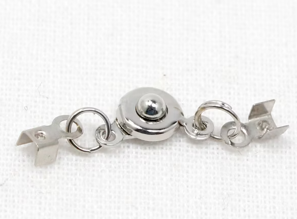 סט סוגרי תיק-תק לשרשרת ציפוי זהב - 4 יח'' - דוארט | DoArt