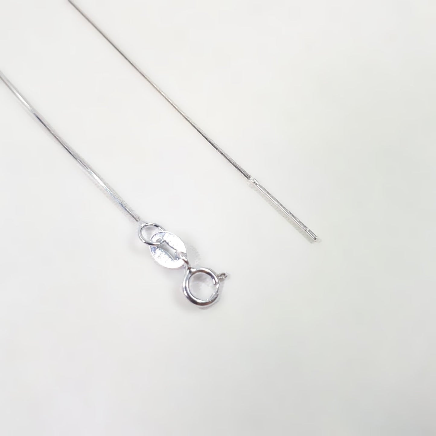 שרשרת נחש להכנה עצמית 40 ס"מ Silver 925 - דוארט | DoArt