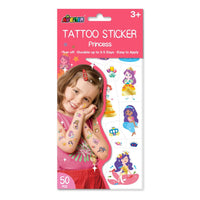קעקועי גוף מנצנצים 50 יח' - נסיכות TS218150 AVENIR - דוארט | DoArt