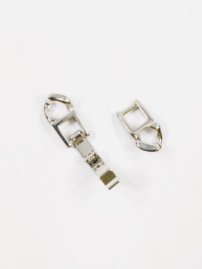 סוגר סופית לשרשרת גורמט 6 מ"מ ניקל / רודיום - דוארט | DoArt