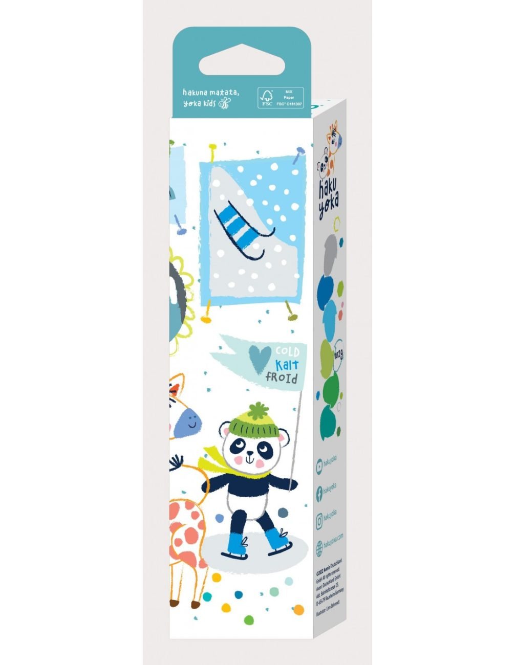 6 צבעי פיטריה - גוונים קרים AVENIR Haku Yoka - דוארט | DoArt