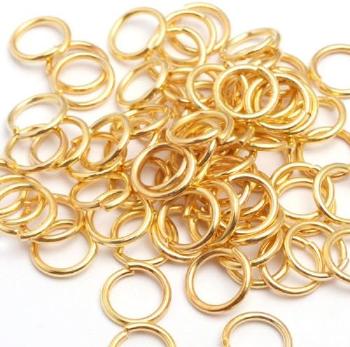 לולאות חיבור קוטר 9 מ"מ ציפוי Gold Plated - דוארט | DoArt