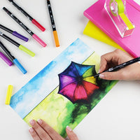 טומבו ABT טוש מכחול דו צדדי - TOMBOW COOL GRAY5 N65 - דוארט | DoArt