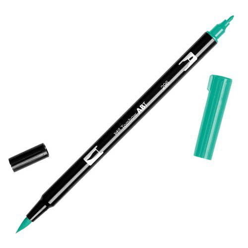 טומבו ABT טוש מכחול דו צדדי - TOMBOW GREEN 296 - דוארט | DoArt