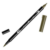 טומבו ABT טוש מכחול דו צדדי -TOMBOW WARM GRAY5 N57 - דוארט | DoArt