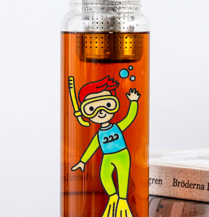 קיט צבעי חלון לוכדי שמש ומדבקות - מעמקי הים Amos Glass Deco - דוארט | DoArt