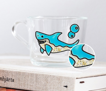 קיט צבעי חלון לוכדי שמש ומדבקות - מעמקי הים Amos Glass Deco - דוארט | DoArt