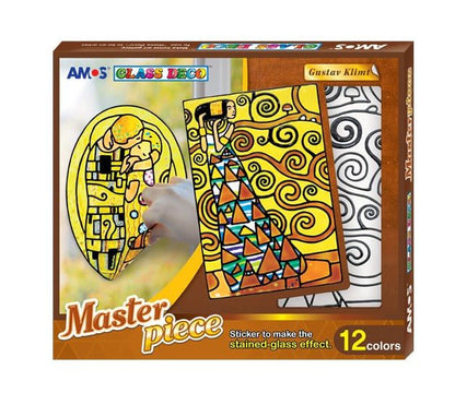 קיט צבעי חלון מדבקות גוסטב קלימט AMOS GUSTAV CLIMT - דוארט | DoArt
