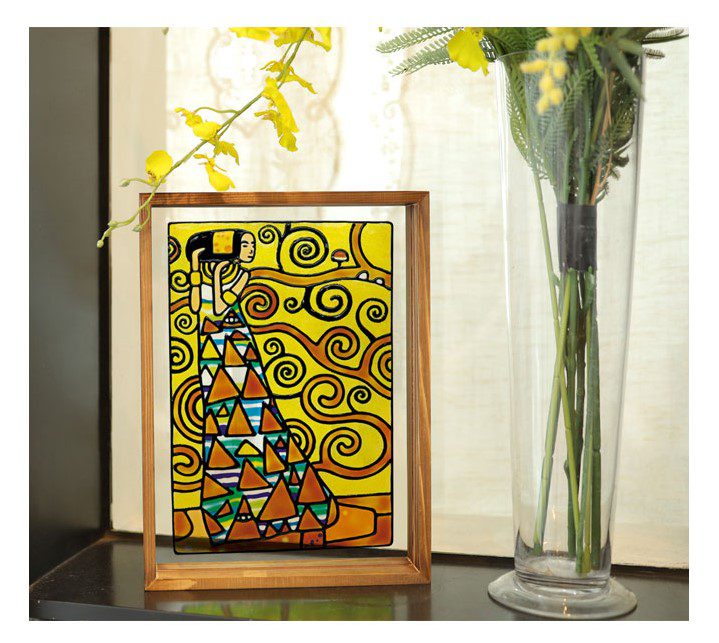 קיט צבעי חלון מדבקות גוסטב קלימט AMOS GUSTAV CLIMT - דוארט | DoArt