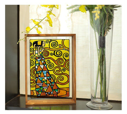 קיט צבעי חלון מדבקות גוסטב קלימט AMOS GUSTAV CLIMT - דוארט | DoArt