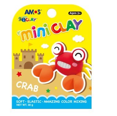 ערכת מיני חימר קל - סרטן AMOS I-CLAY - דוארט | DoArt