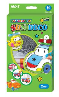 קיט צבעי חלון לוכדי שמש - מכוניות Amos Sun Deco - דוארט | DoArt