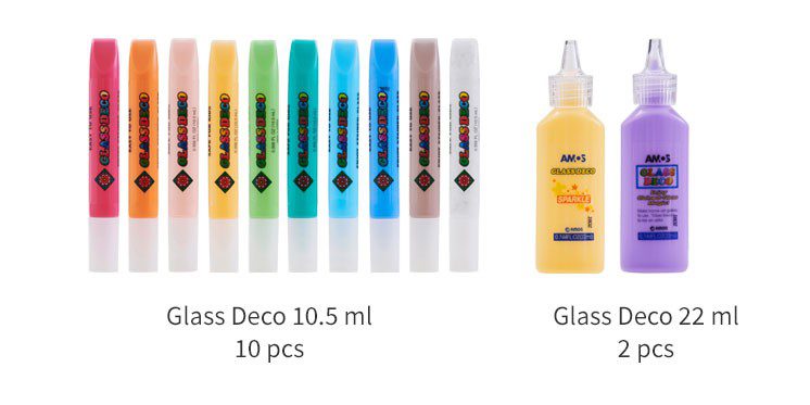 קיט צבעי חלון מדבקות ואן גוך AMOS VAN GOGH - דוארט | DoArt