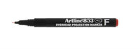 טוש שקפים ARTLINE 853 - אדום F - דוארט | DoArt