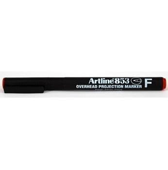 טוש שקפים ARTLINE 853 - אדום F - דוארט | DoArt
