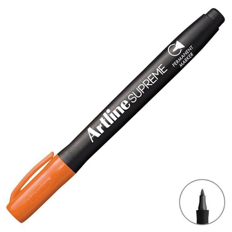 טוש פרמננטי ARTLINE SUPREME - כתום - דוארט | DoArt