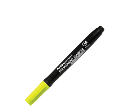 טוש פרמננטי ARTLINE SUPREME - צהוב UV GLOW - דוארט | DoArt