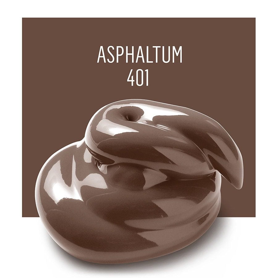 צבע אקרילי פולקארט ASPHALTUM 476 - דוארט | DoArt
