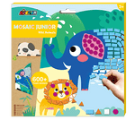 ערכת פסיפס מדבקות סטיקי מוזאיקס ג'וניור - חיות AVENIR