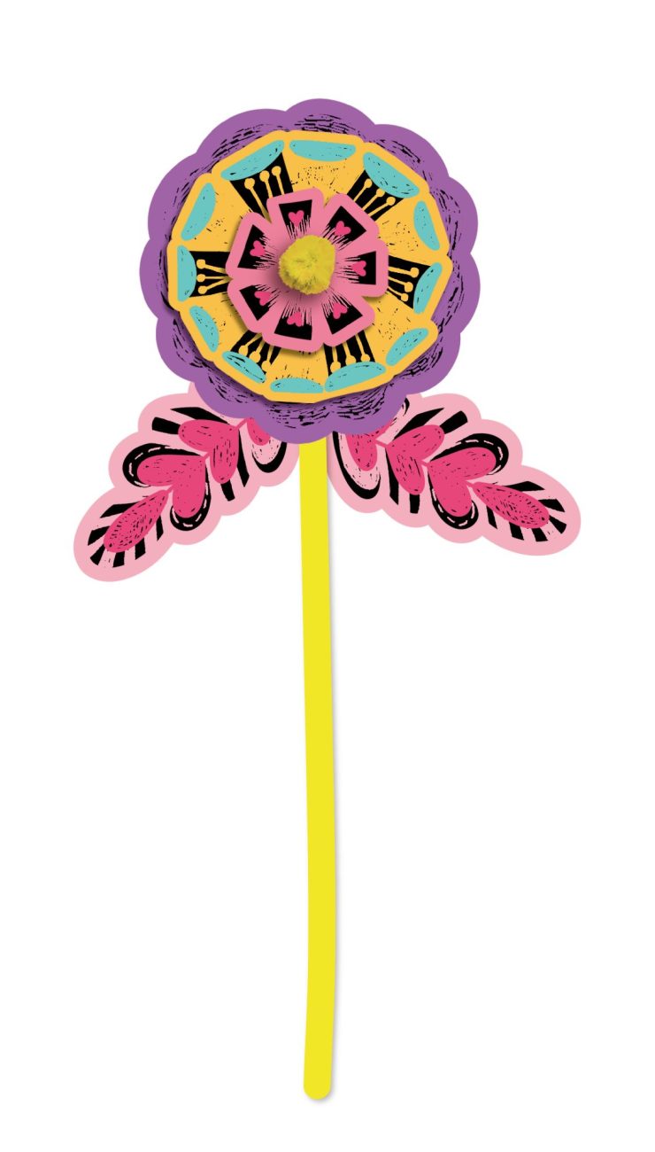 ערכת סקראצ' להכנת זר - פרחים AVENIR