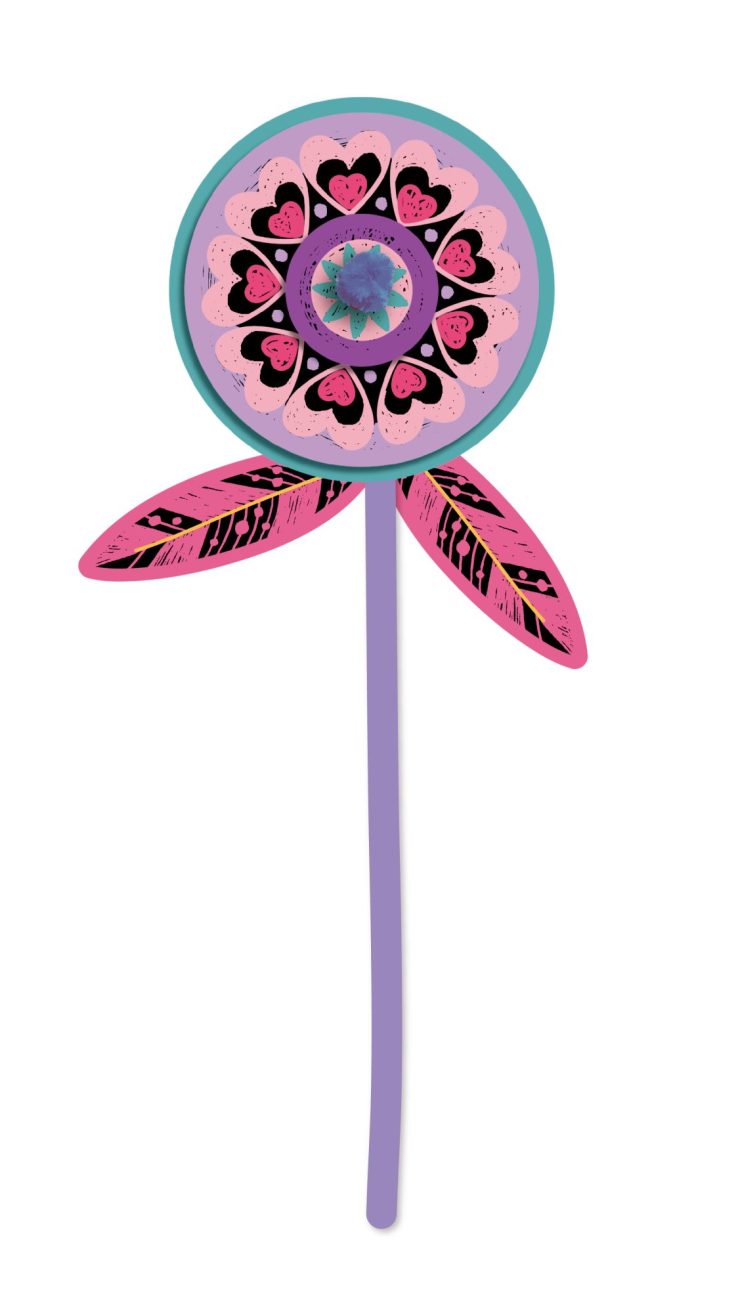 ערכת סקראצ' להכנת זר - פרחים AVENIR