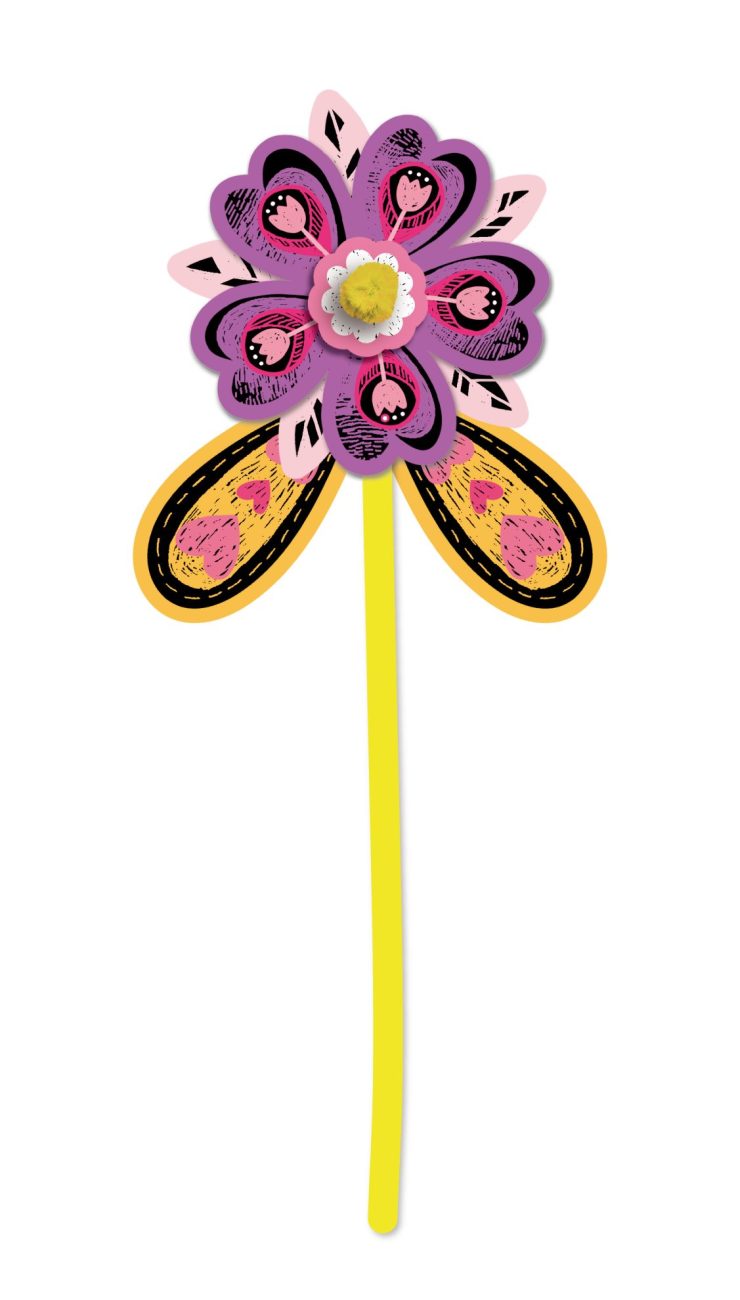 ערכת סקראצ' להכנת זר - פרחים AVENIR