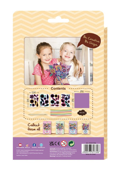 ערכת סקראצ' להכנת זר - פרחים AVENIR