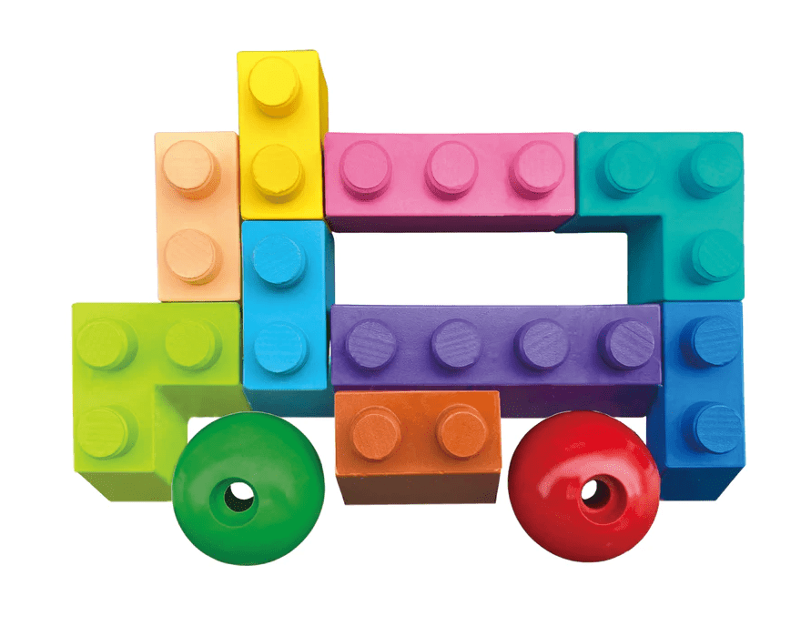 צבעי קריון קוביות בניה - אוטובוס AVENIR Haku Yoka - דוארט | DoArt