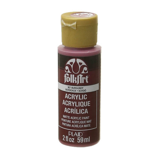צבע אקרילי פולקארט BURGUNDY 957 - דוארט | DoArt